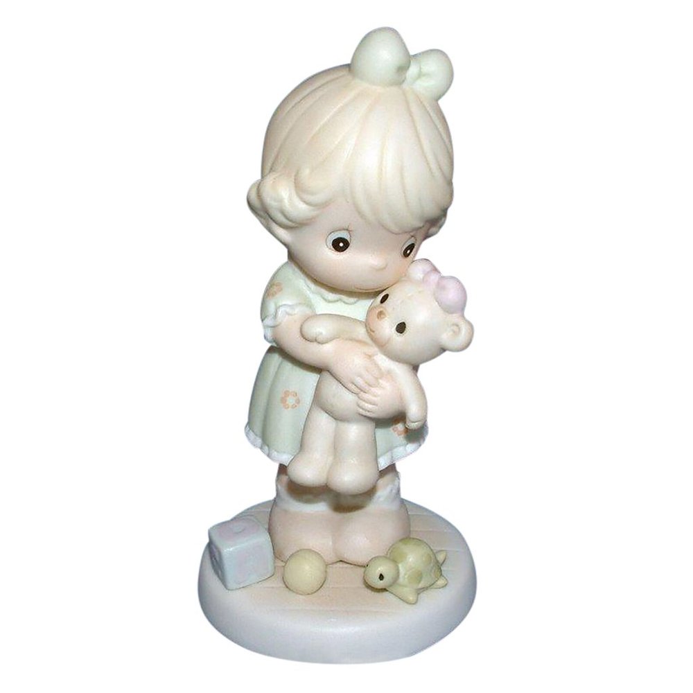 Retired 1993 Precious Moments Members only signed figurine, PM932 - Loving